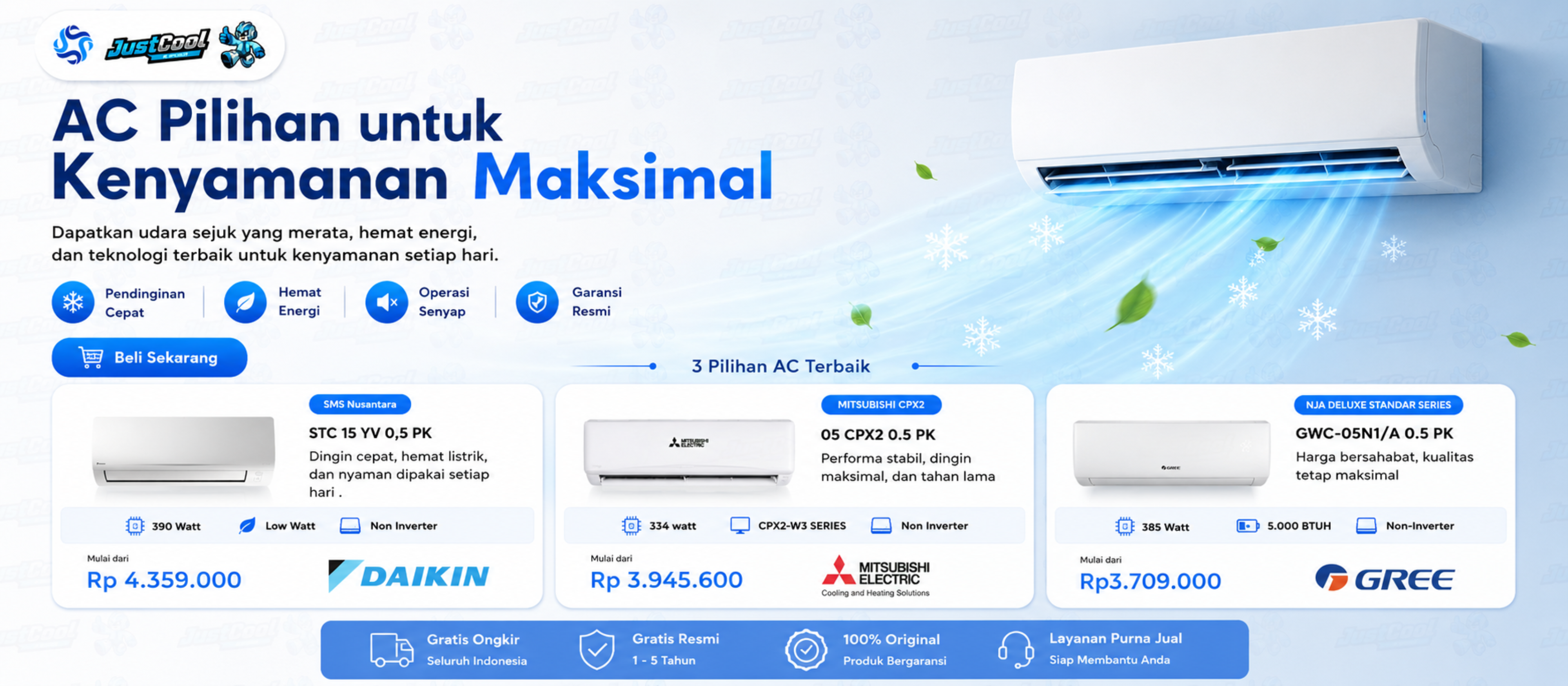 Penjualan Unit AC