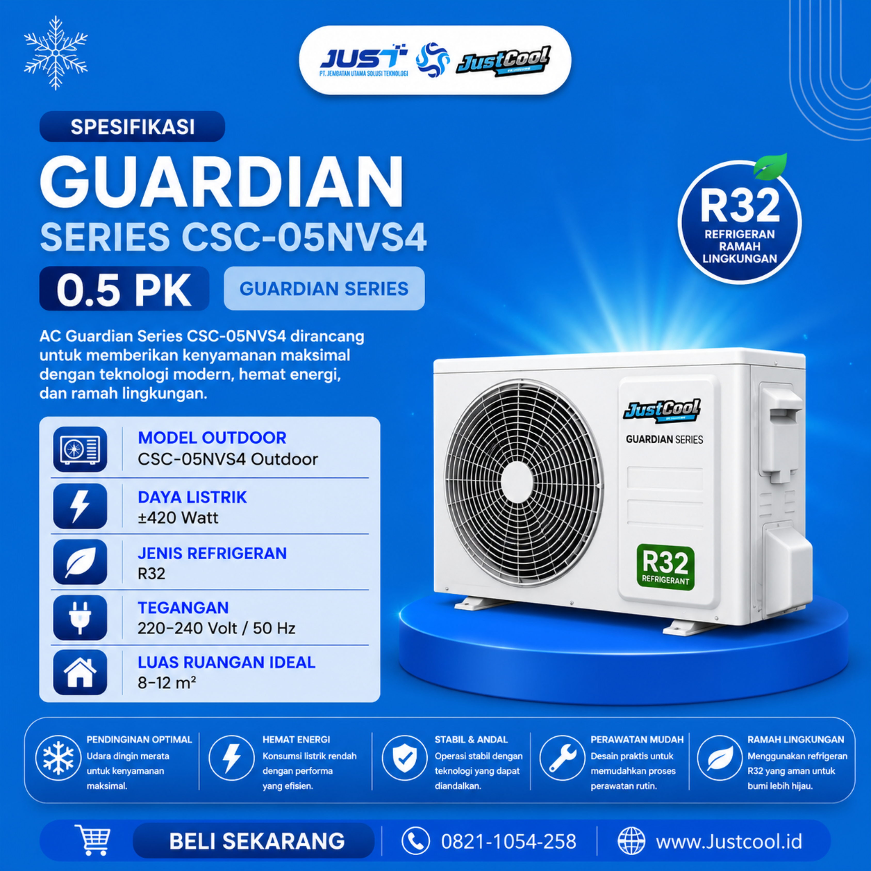 Changhong Guardian Series 0.5PK 3