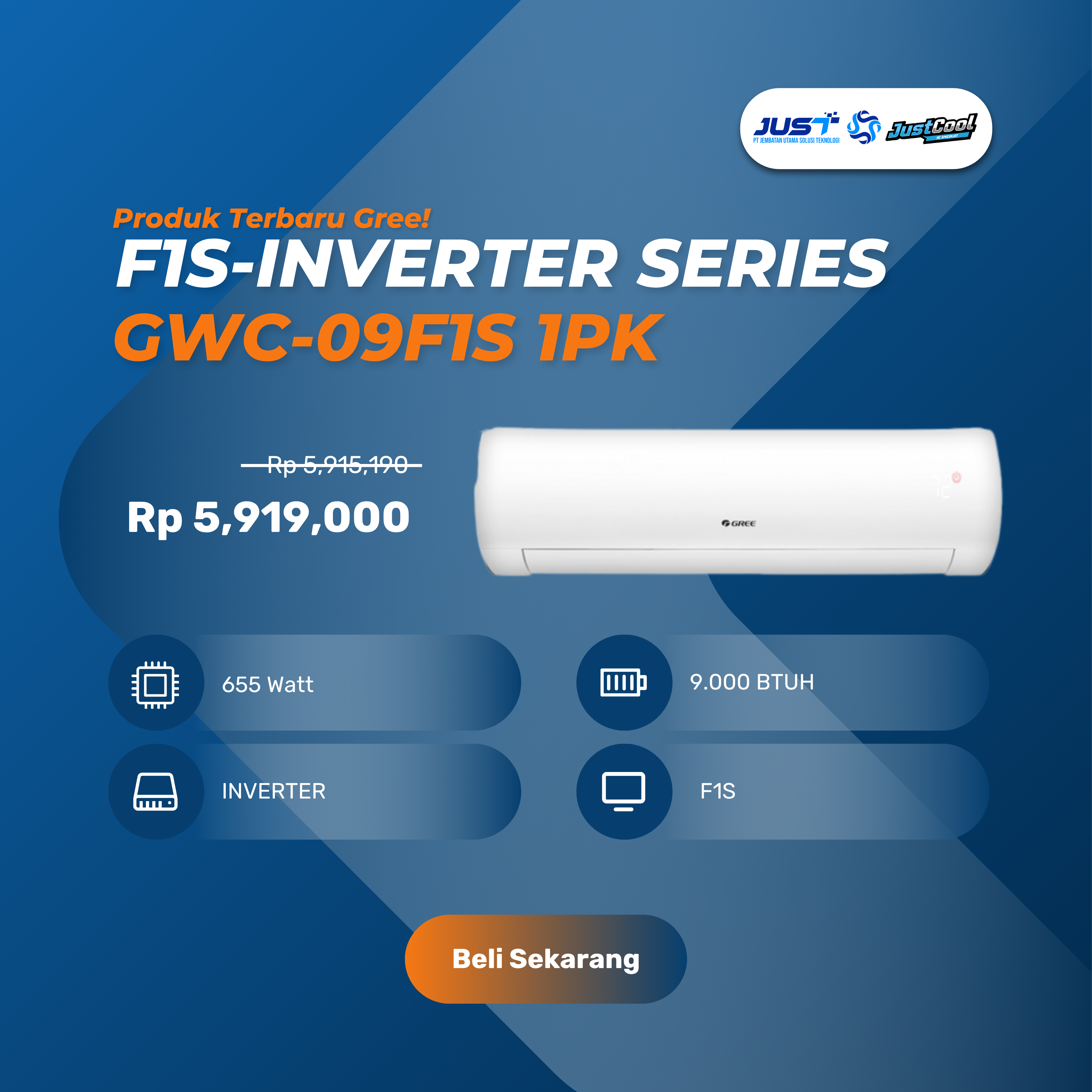 Gree F1S-Inverter Series 1PK