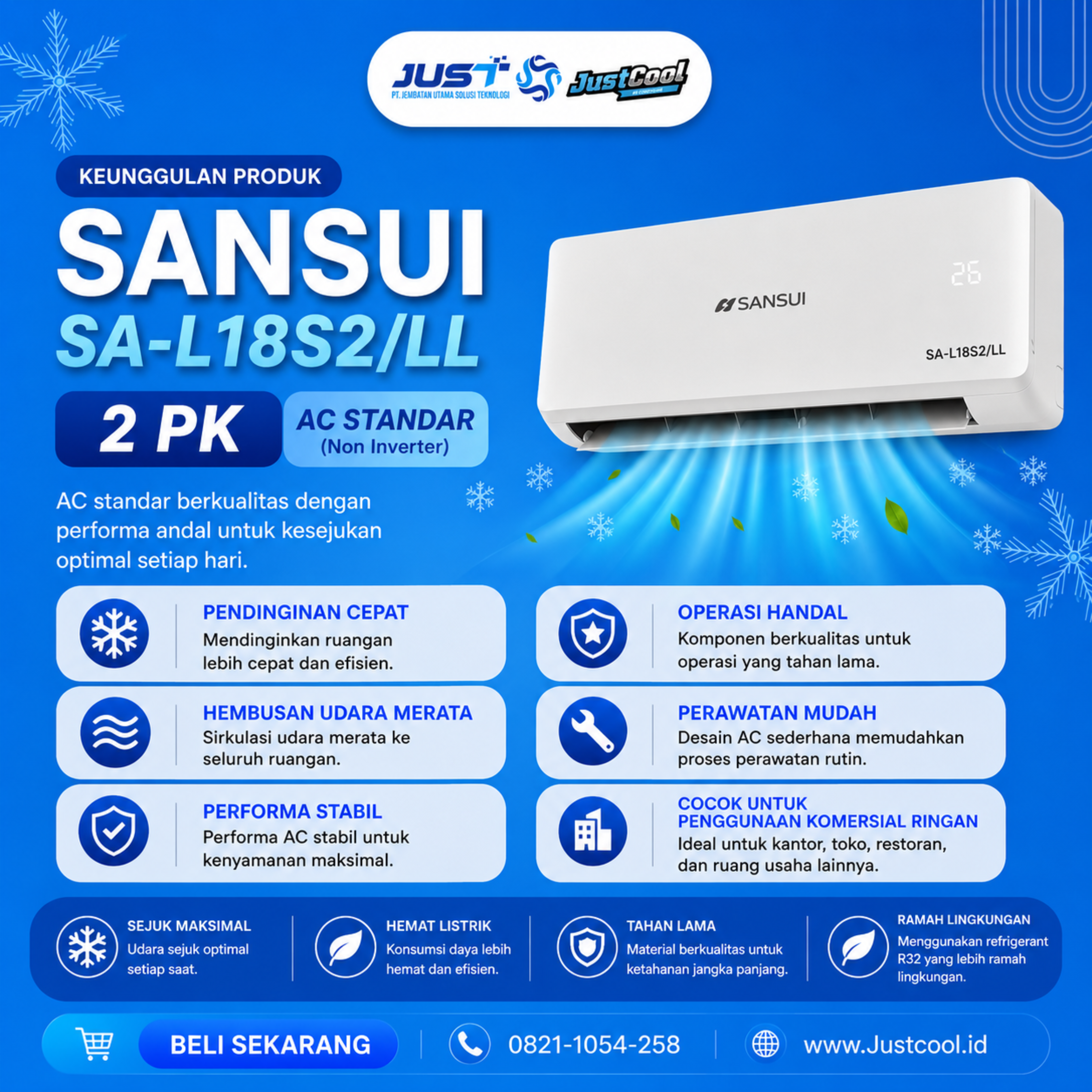 Sansui SA-L18S2/LL 2 PK 2