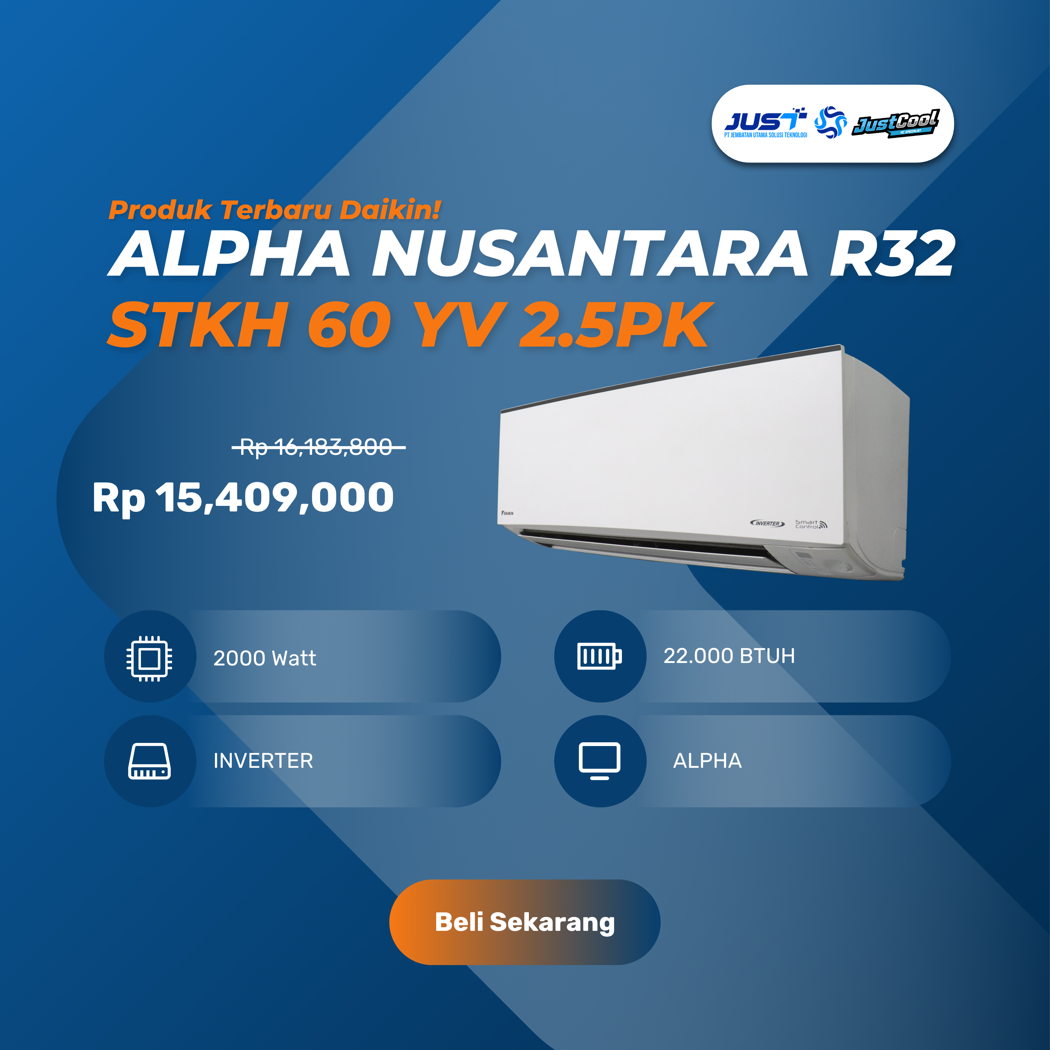Daiki Alpha Nusantara R32 2.5PK