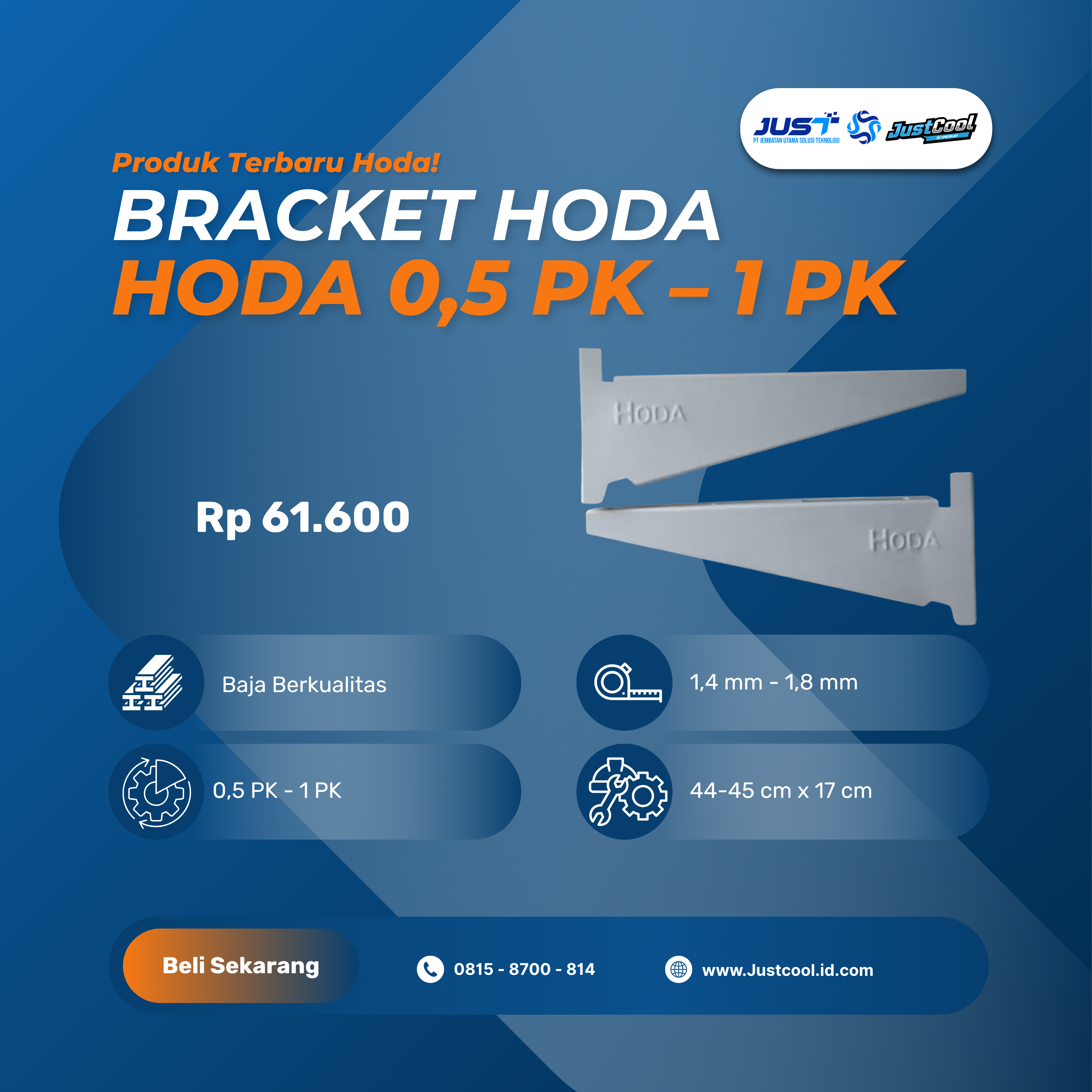 Bracket AC Outdoor Hoda 0.5 - 1PK