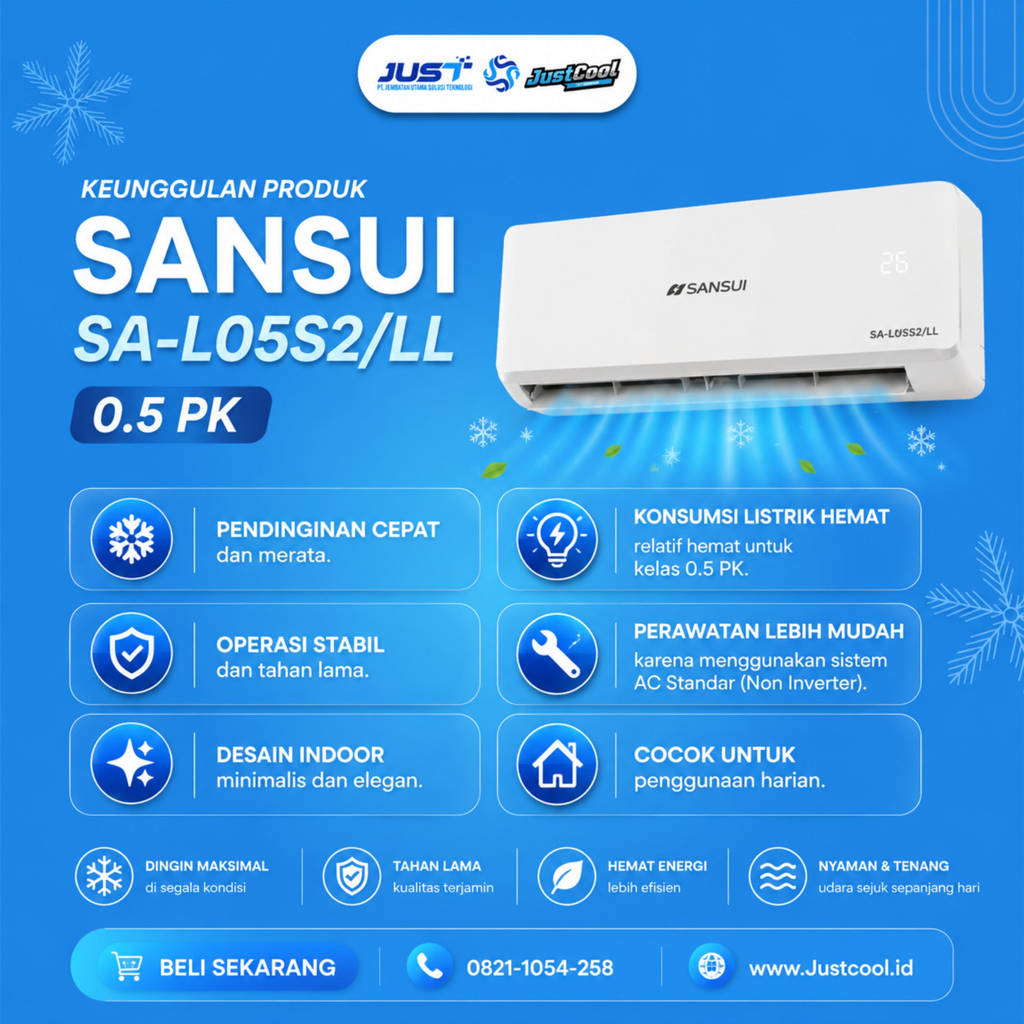 Sansui SA-L05S2/LL 0.5 PK 2