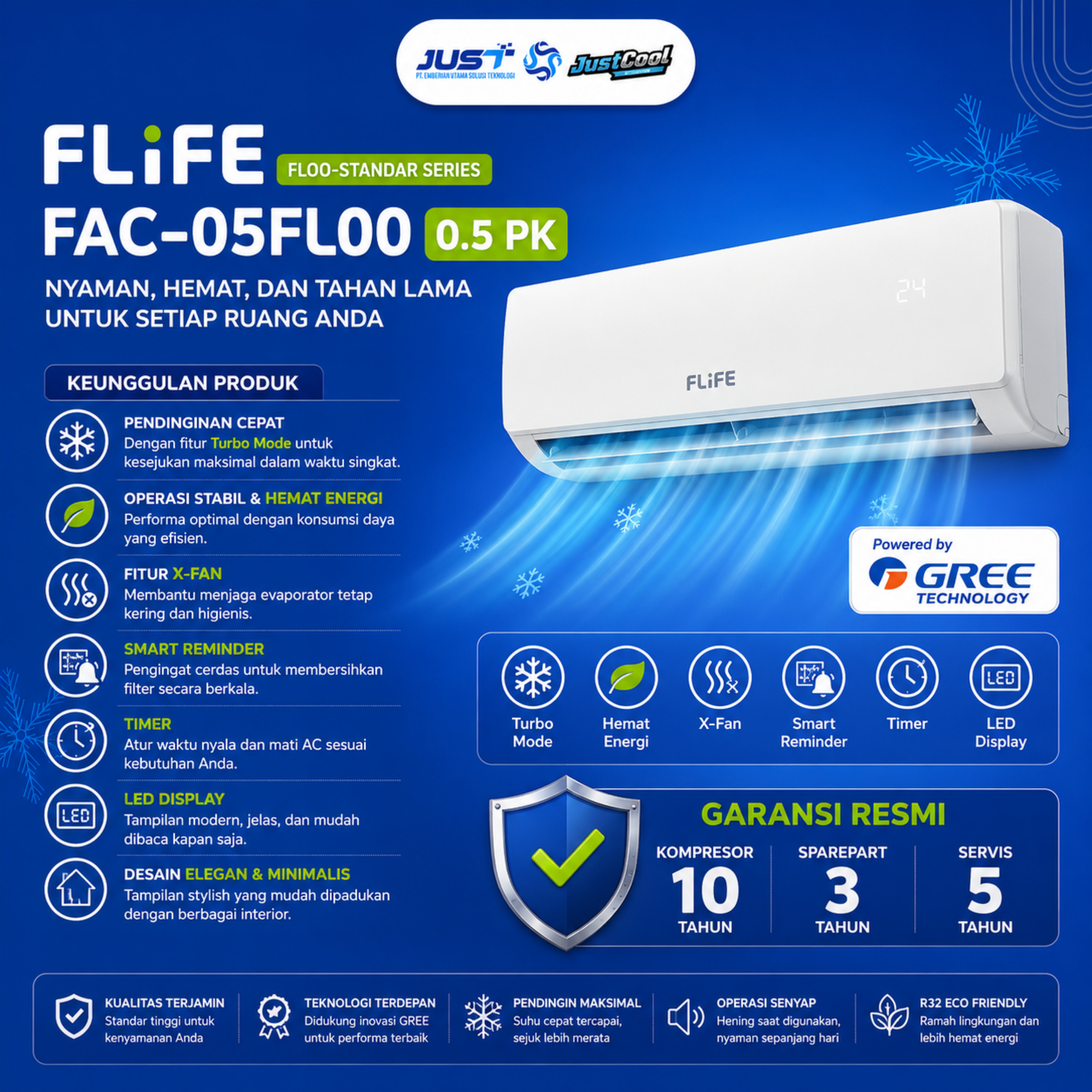 FLiFE FL00-Standard Series 0.5PK 2