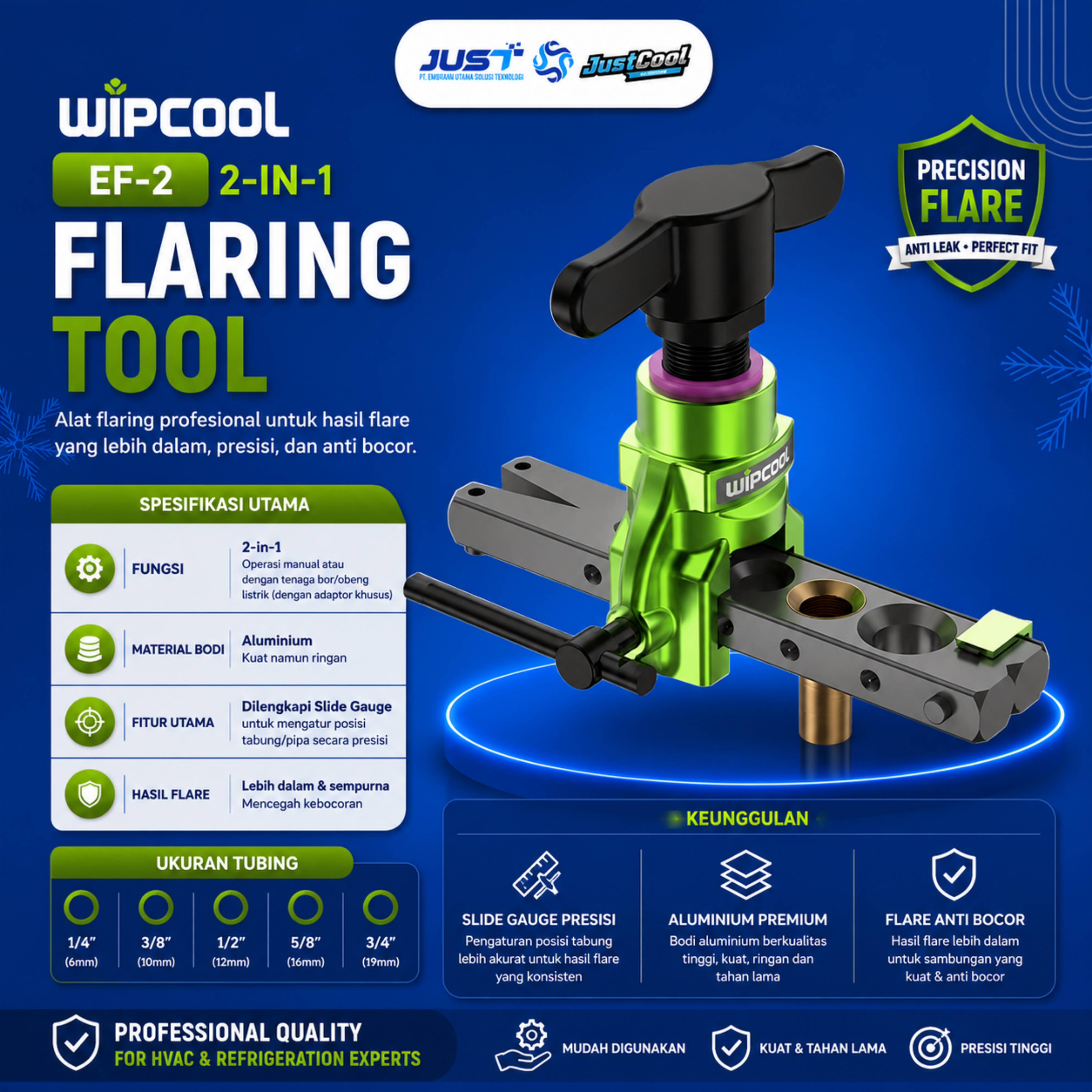 Wipcool Flaring Tool - Model EF-2 2