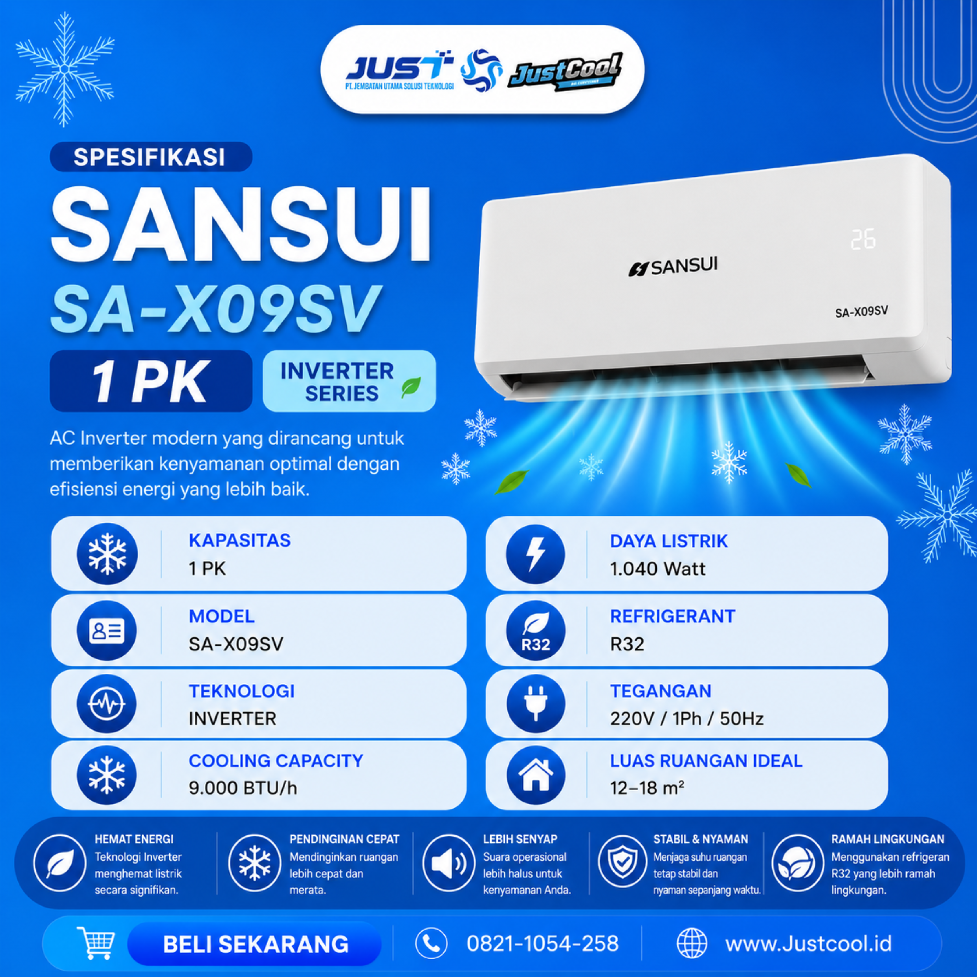 Sansui Kazemura Inverter 09SV 3