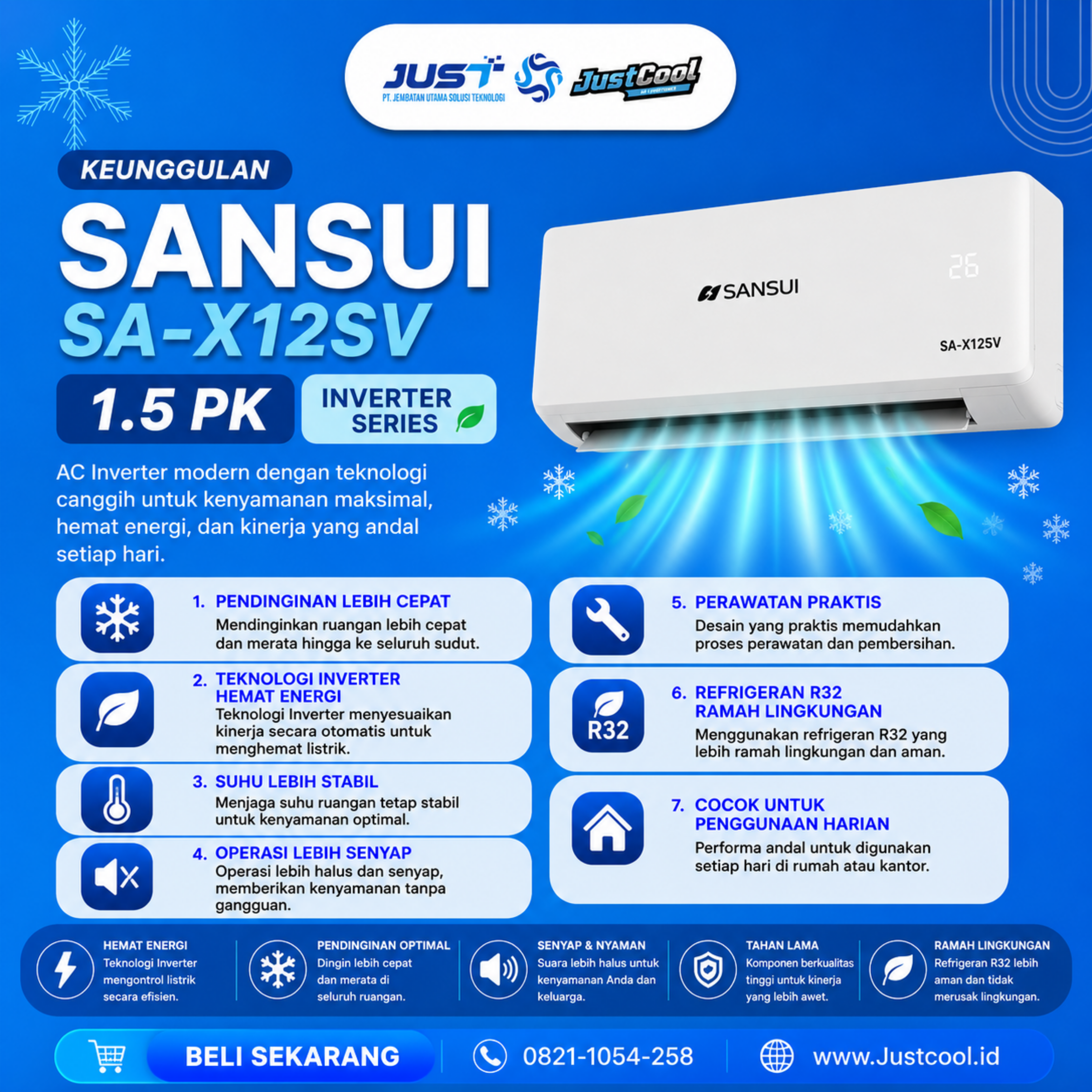 Sansui Kazemura Inverter 12SV 2