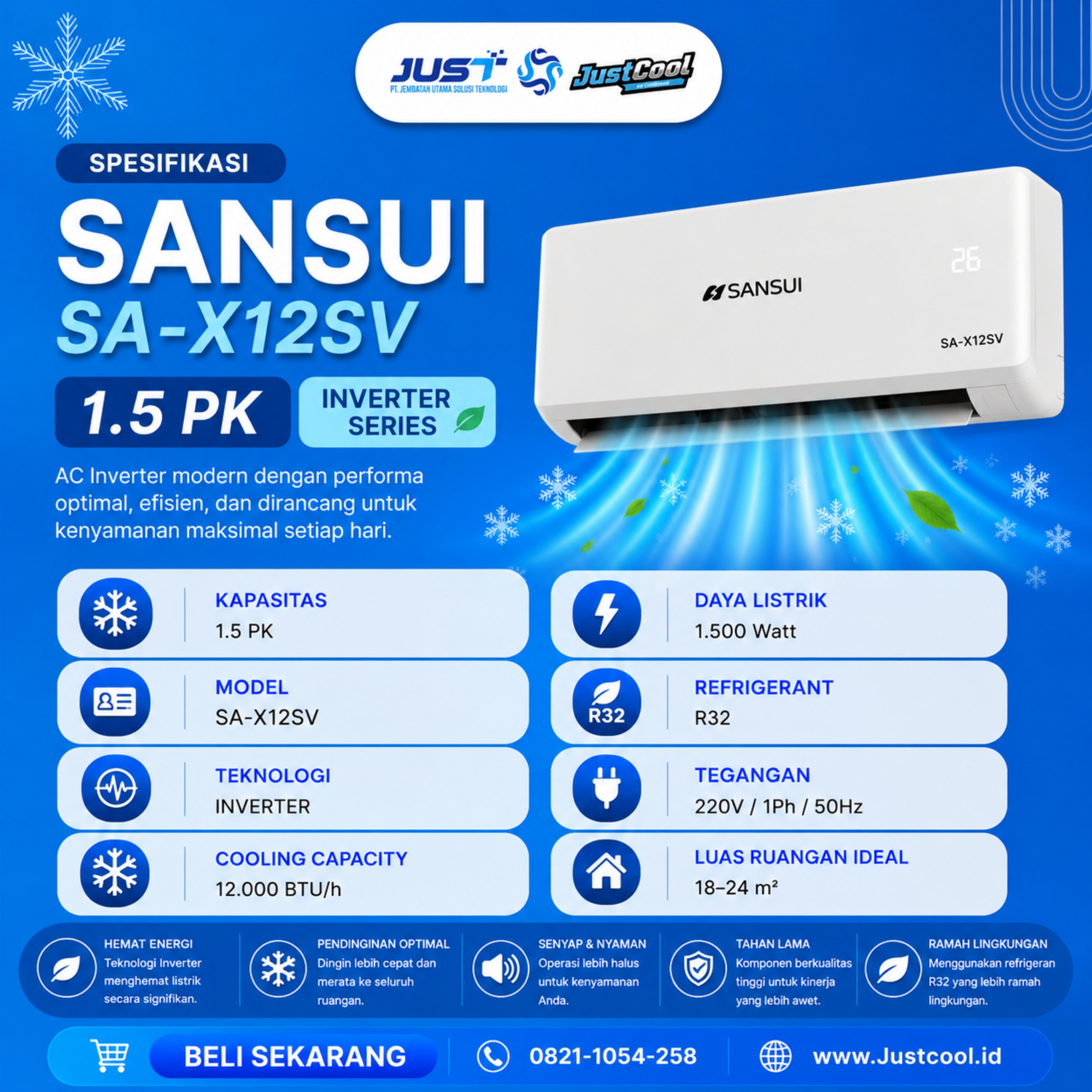 Sansui Kazemura Inverter 12SV 3