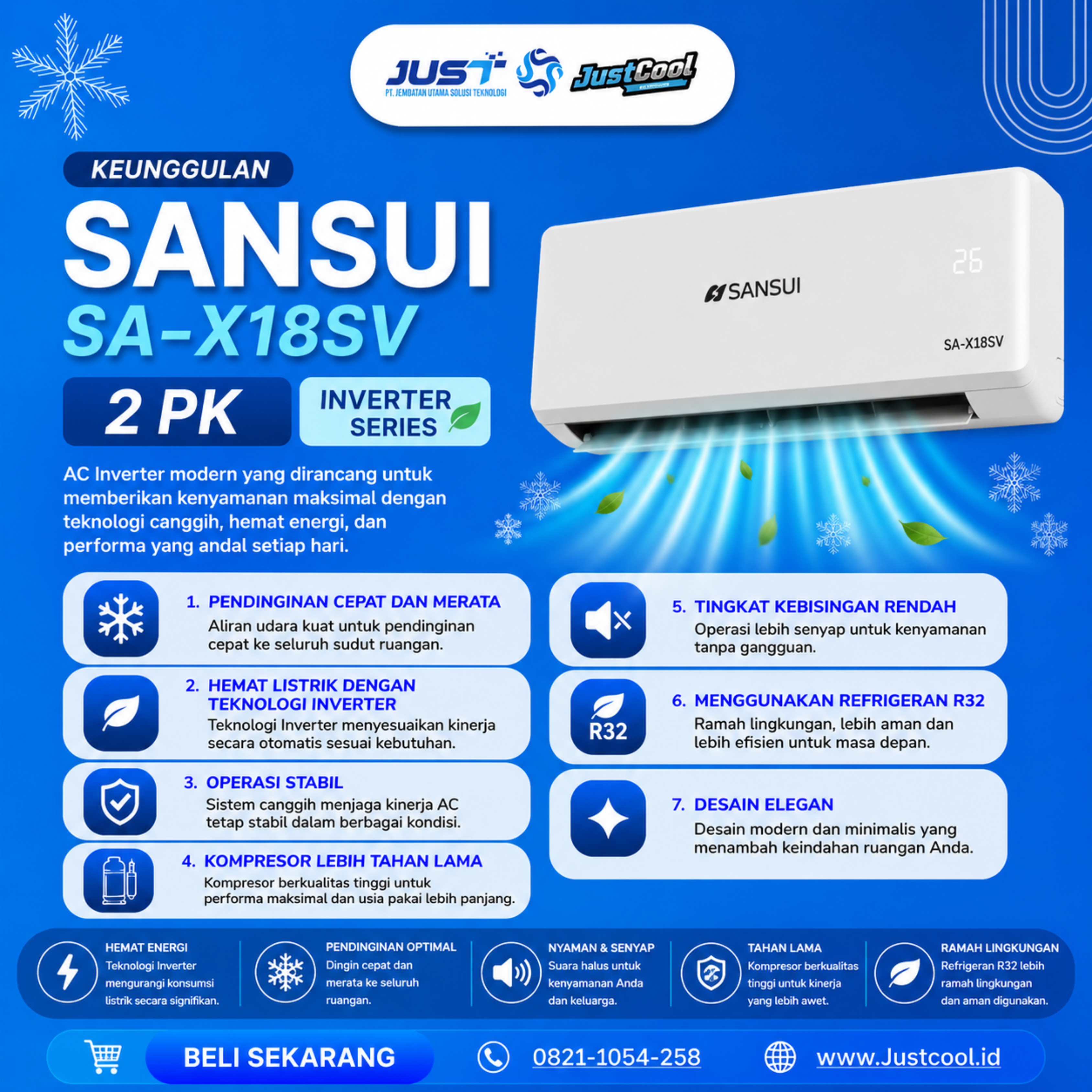 Sansui Kazemura Inverter 18SV 2