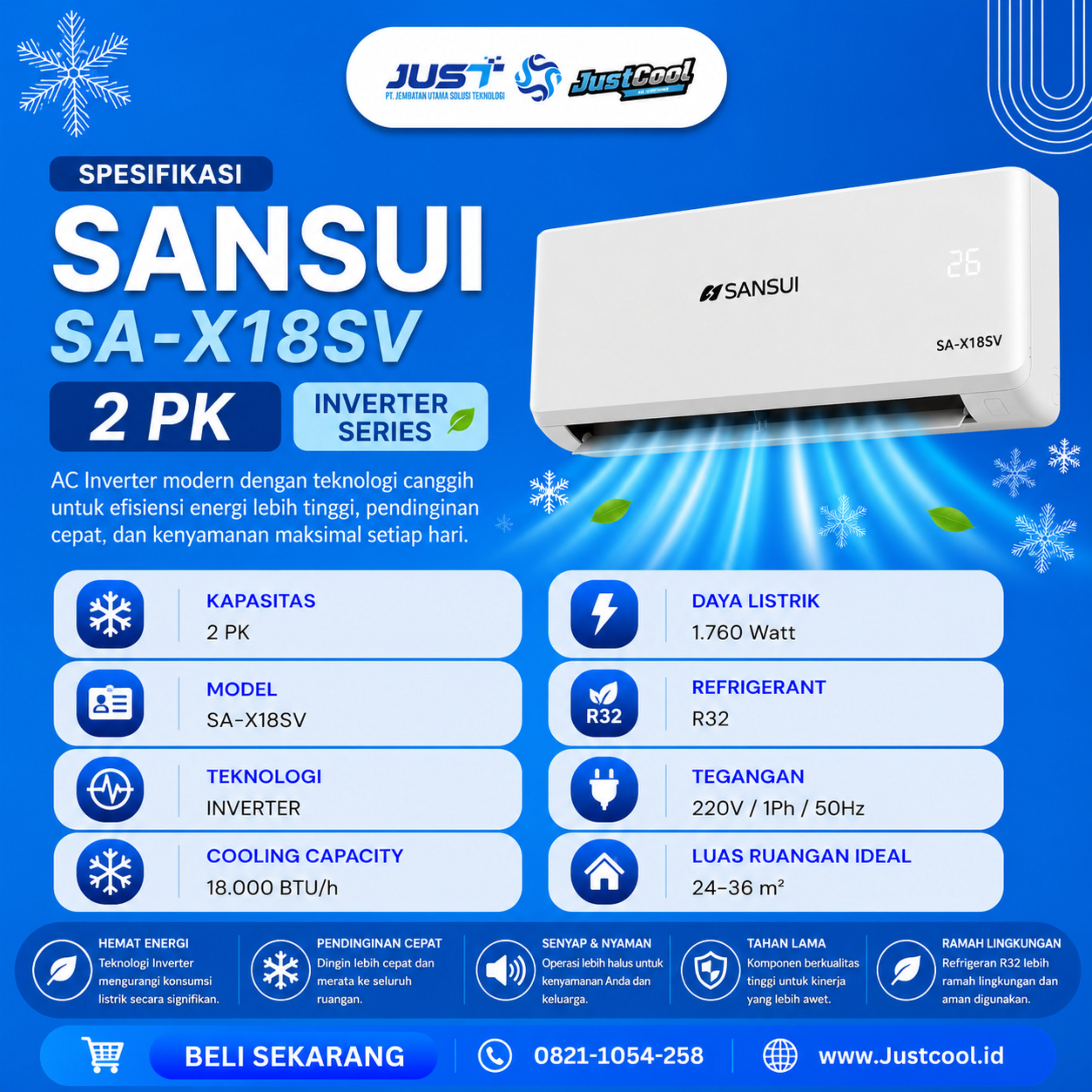 Sansui Kazemura Inverter 18SV 3