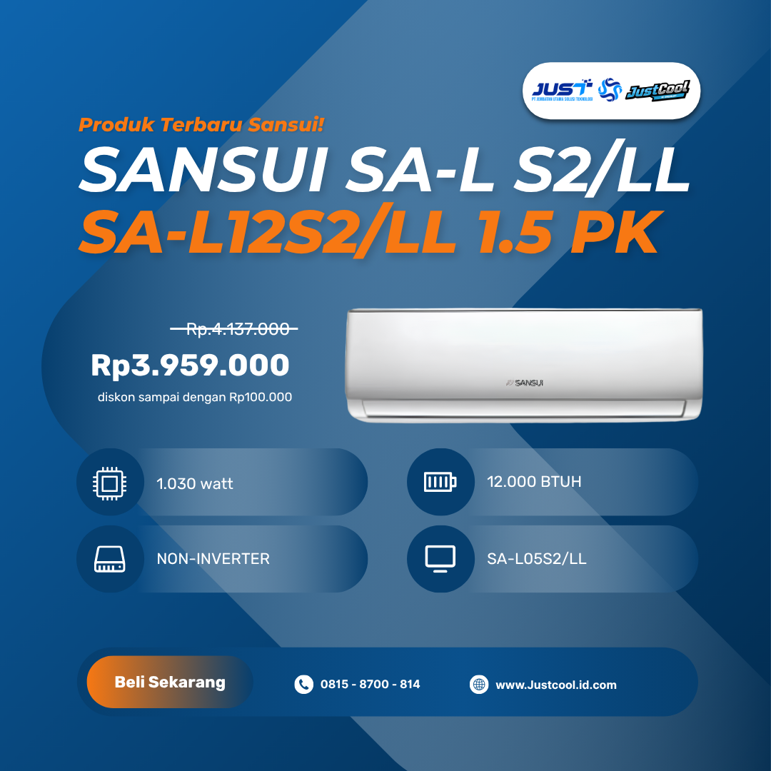 Sansui Non-Inverter 1.5 PK
