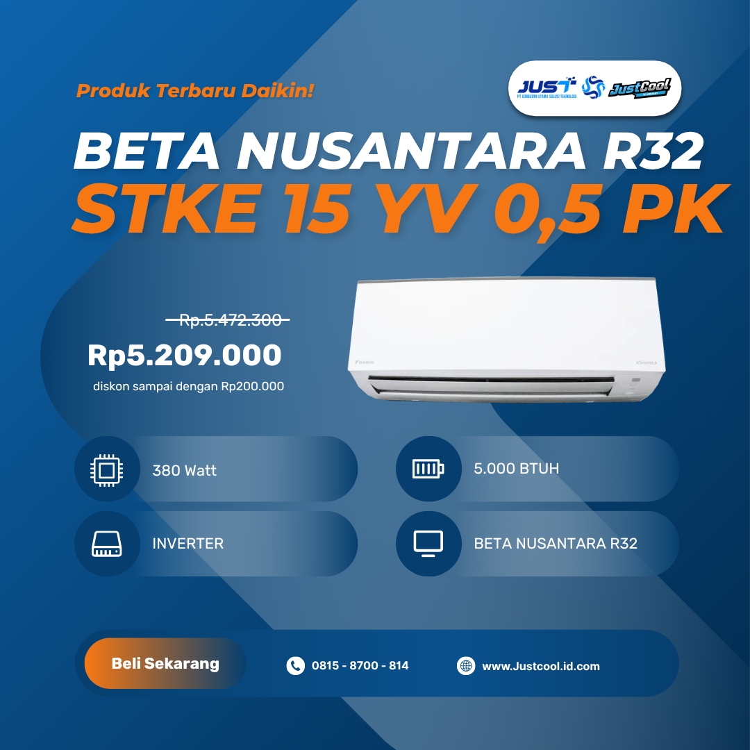 Daikin Beta Nusantara R32 0.5 PK