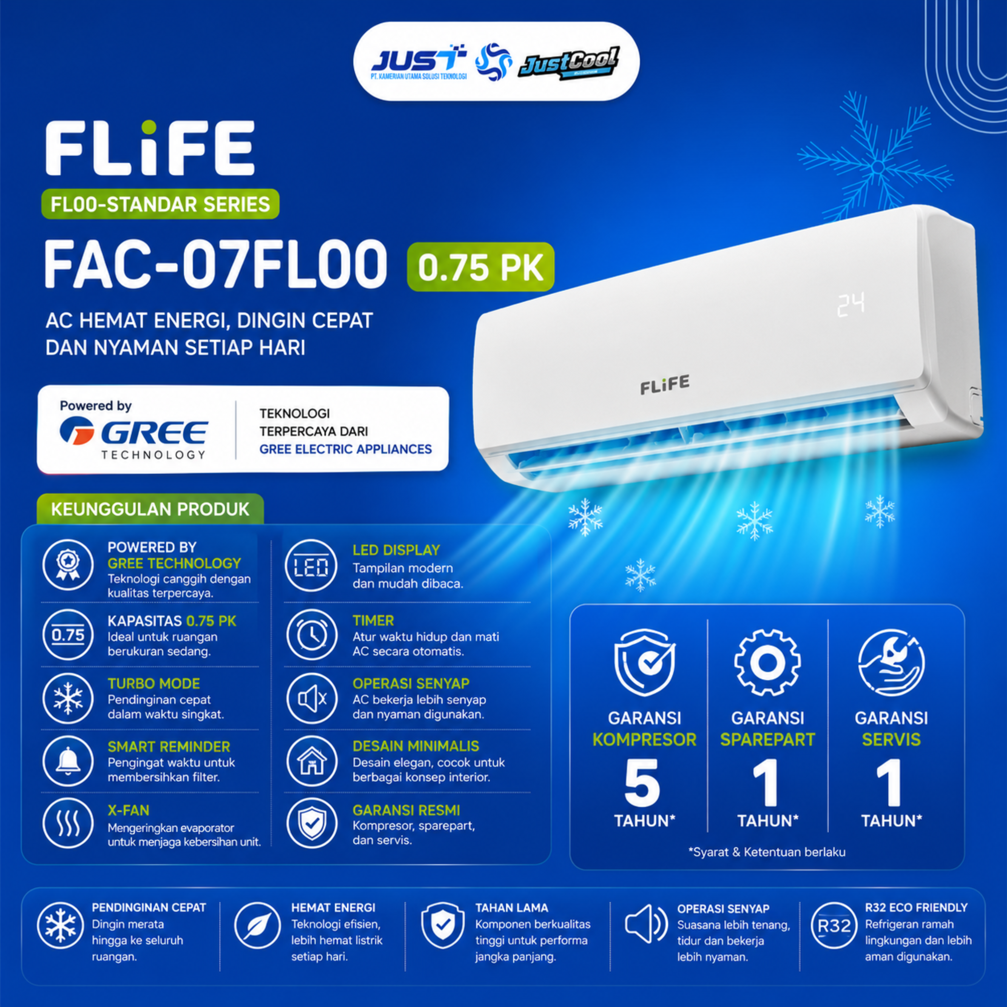 FLiFE FL00-Standard Series 0.75PK 2