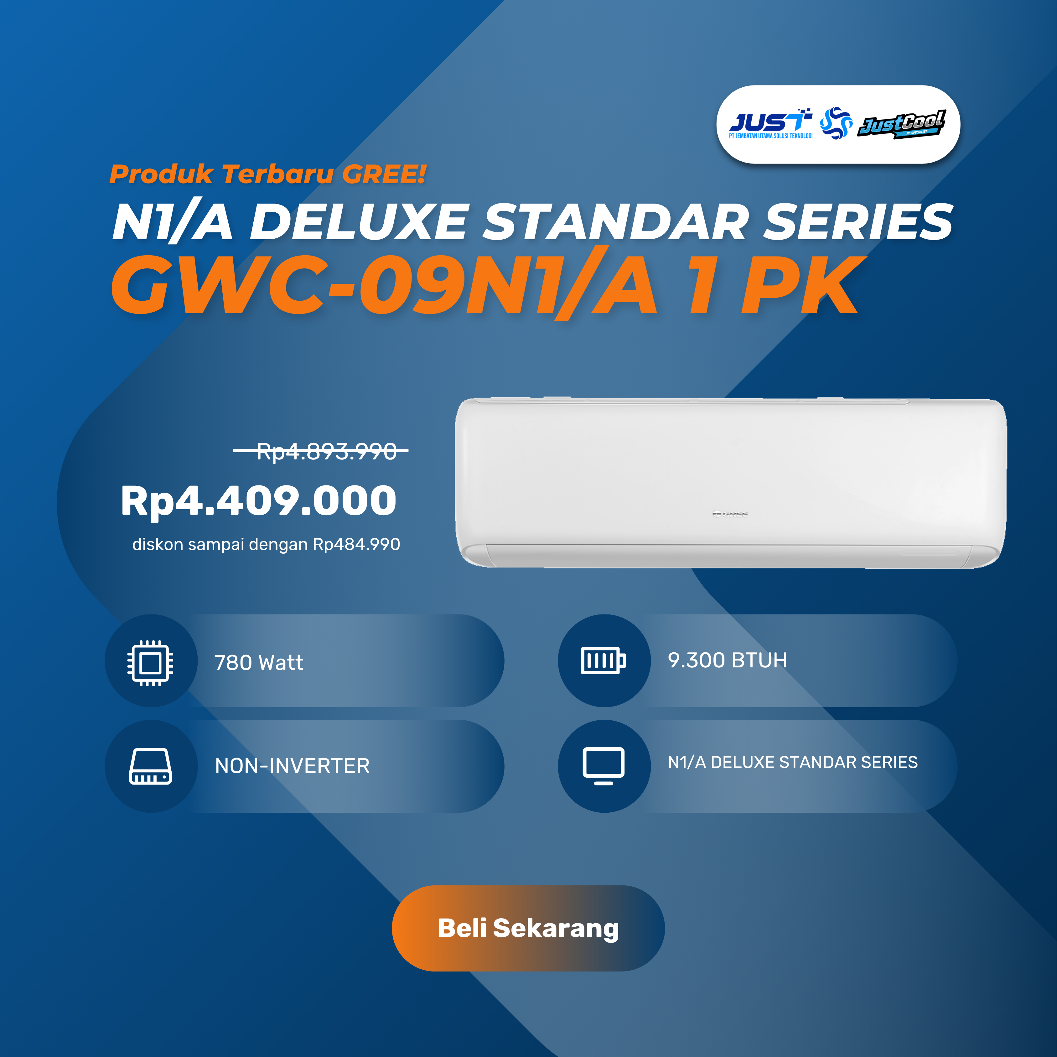 Gree Deluxe Standar Series 1 PK
