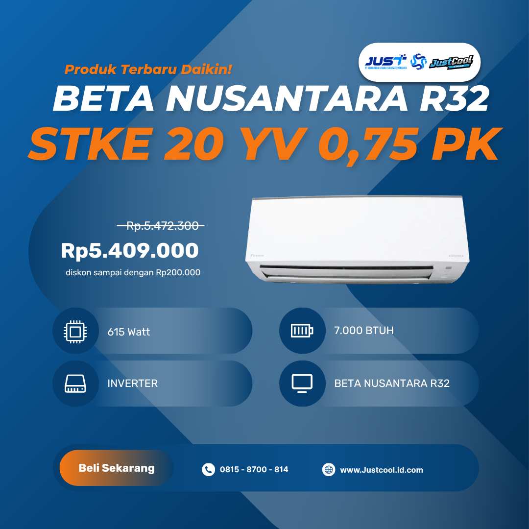 Daikin Beta Nusatara R32 0.75 PK