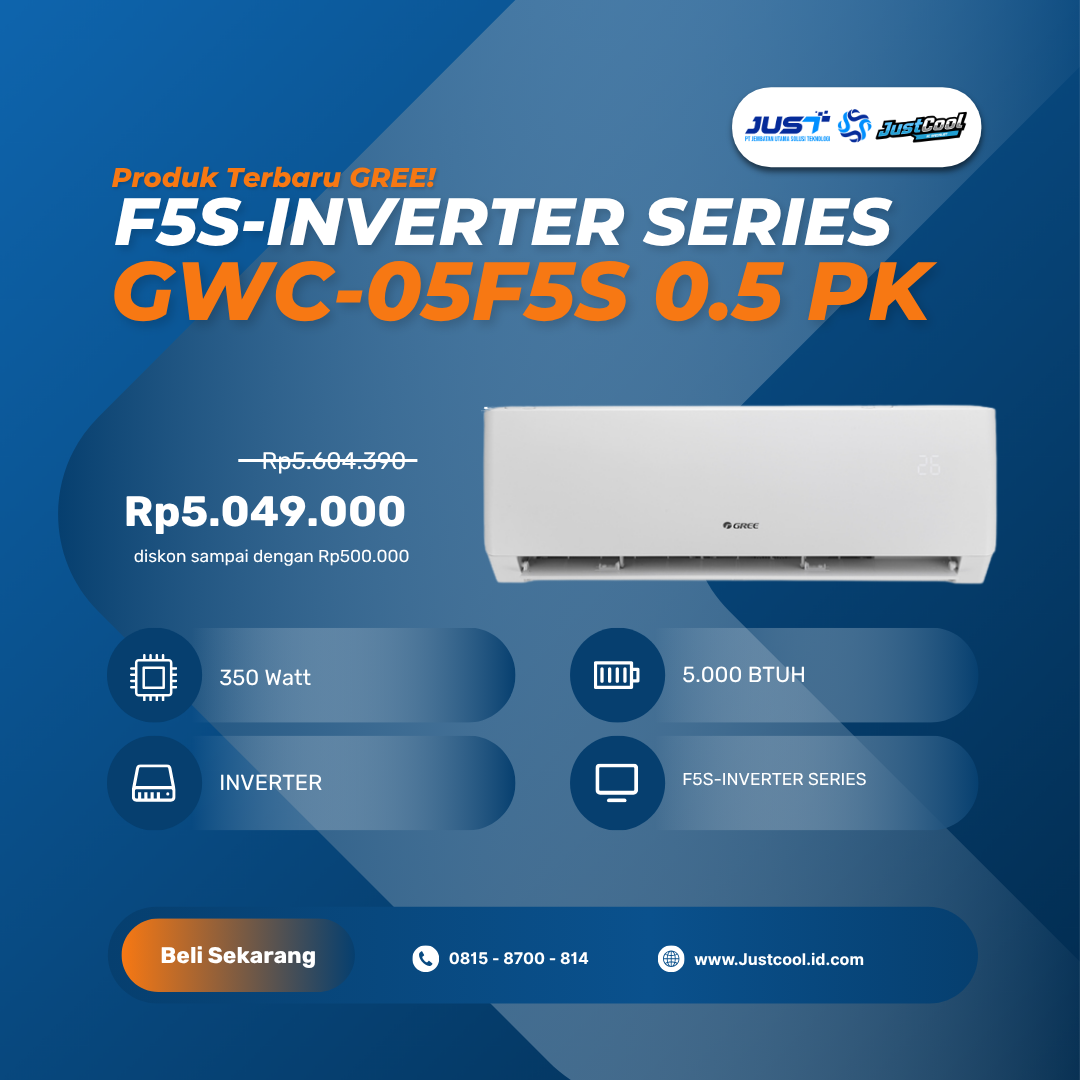Gree Inverter F5S Series 0.5 PK