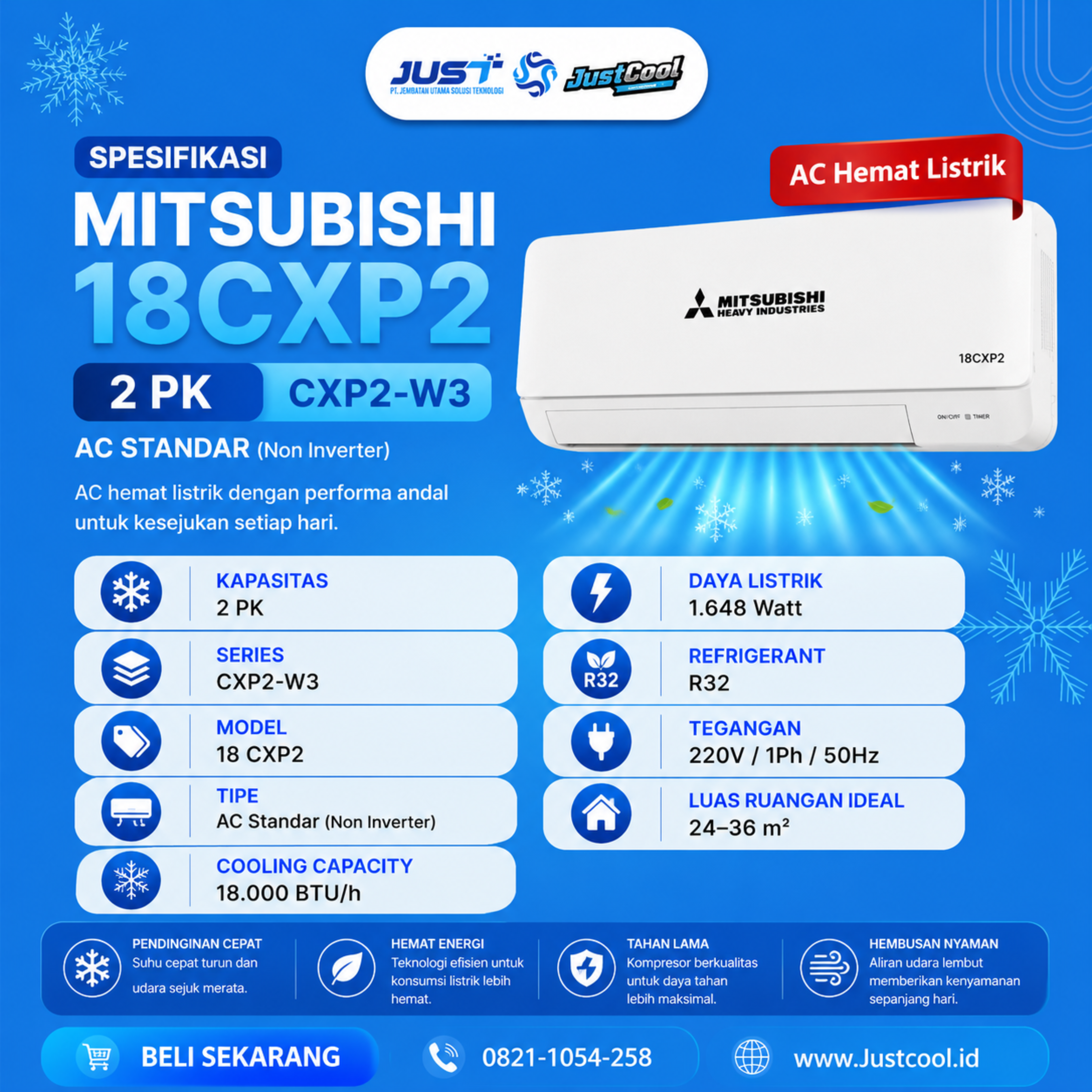 Mitsubishi Heavy Duty CXP2 2 PK 3