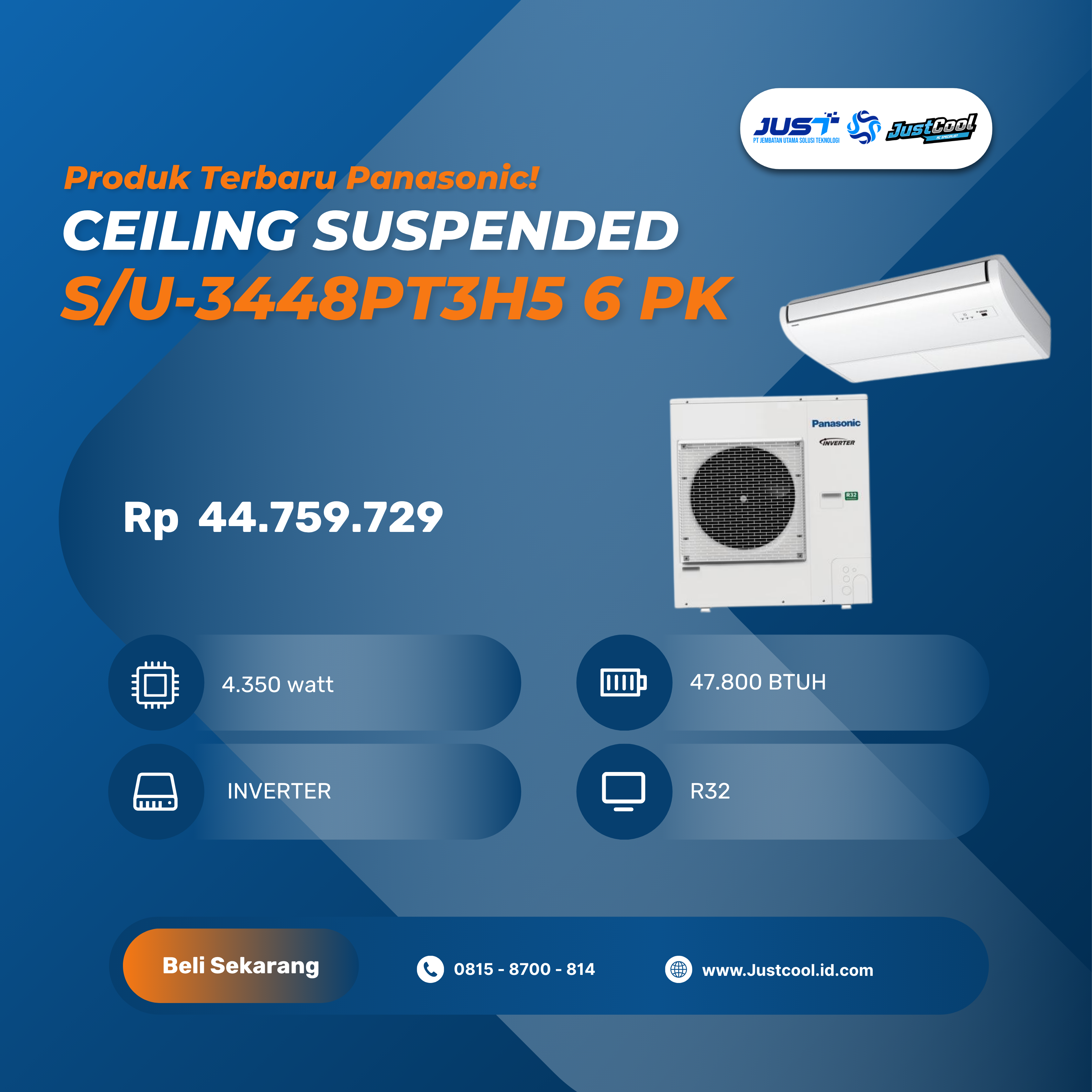 Panasonic Ceiling Suspend R32 6PK