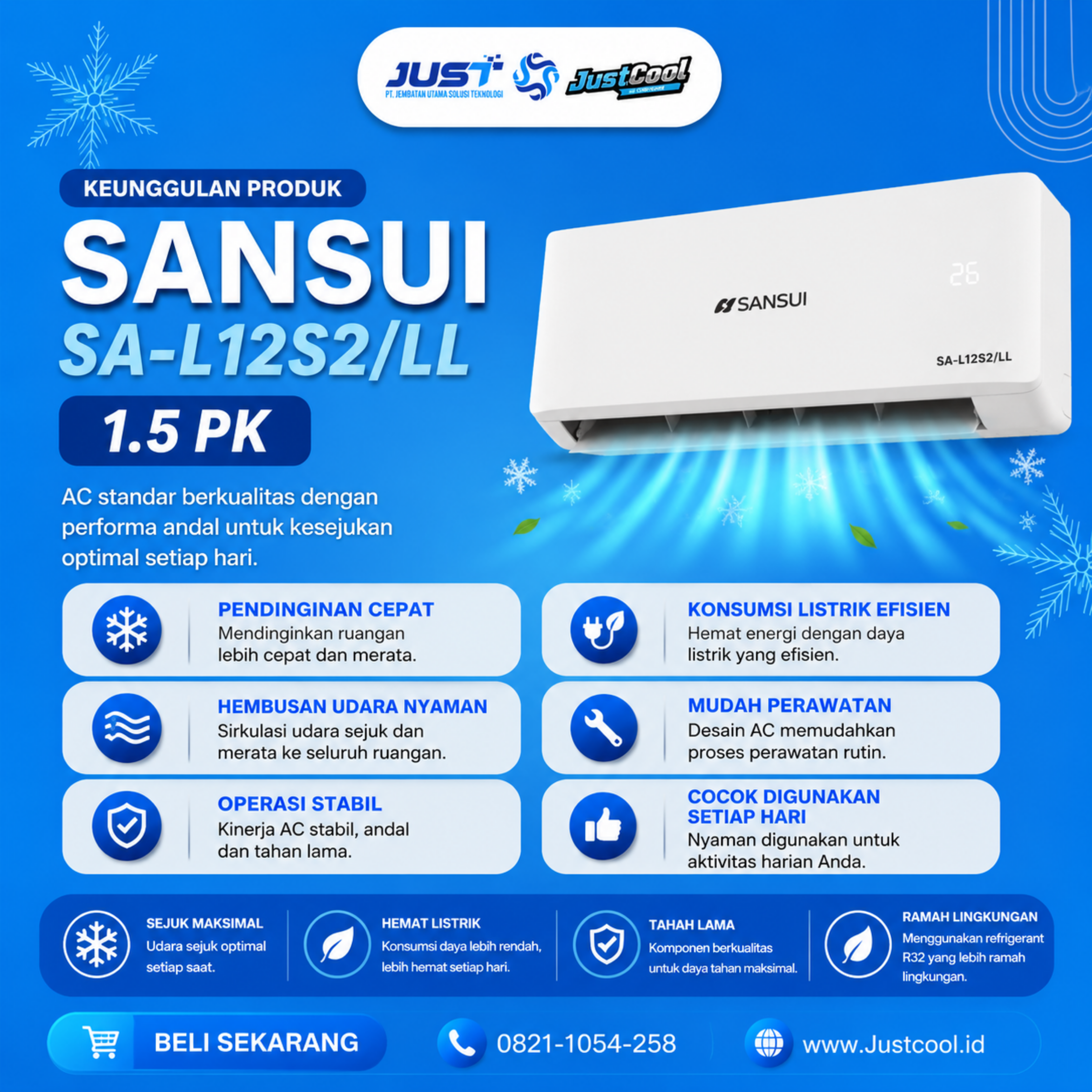 Sansui SA-L12S2/LL 1.5 PK 2