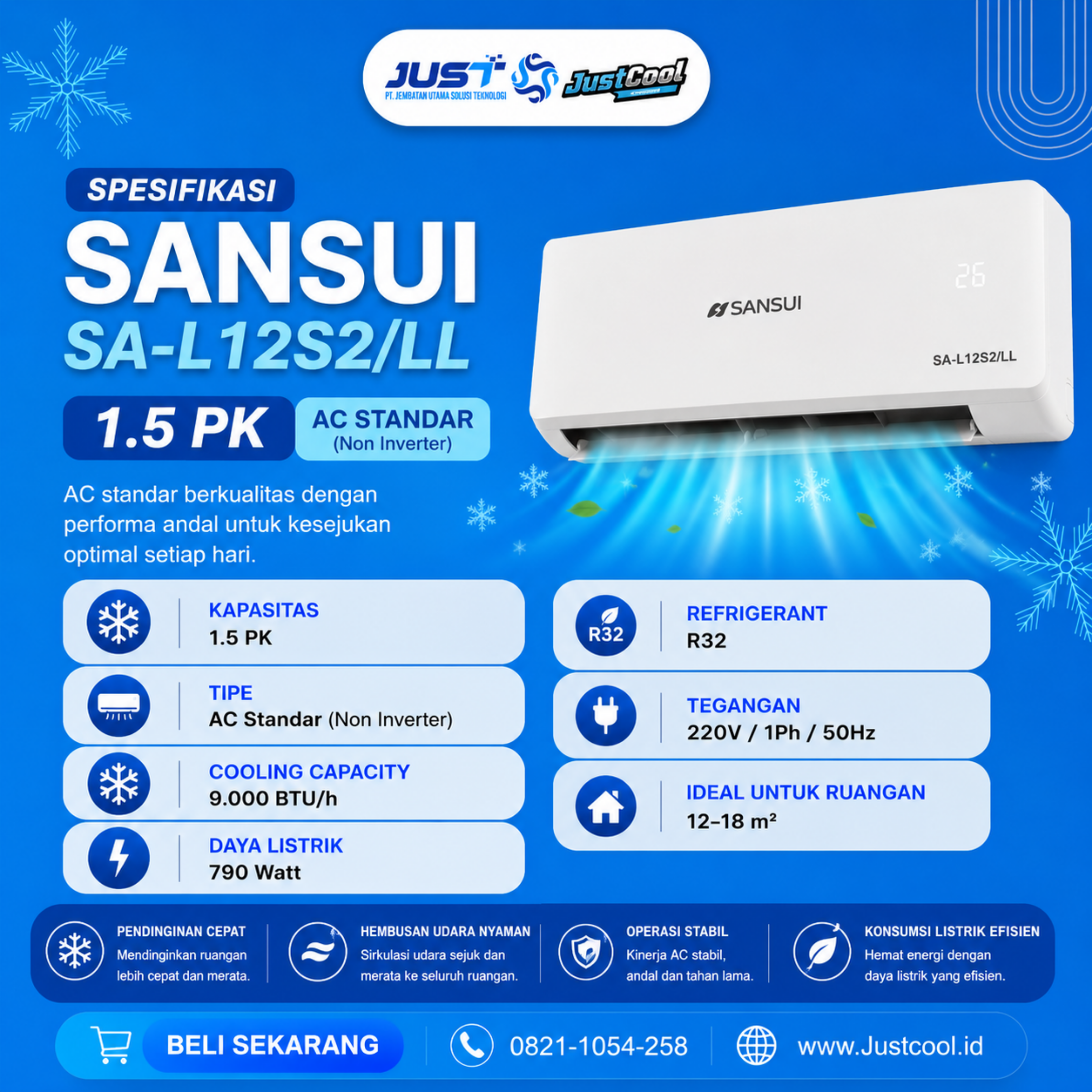 Sansui SA-L12S2/LL 1.5 PK 3