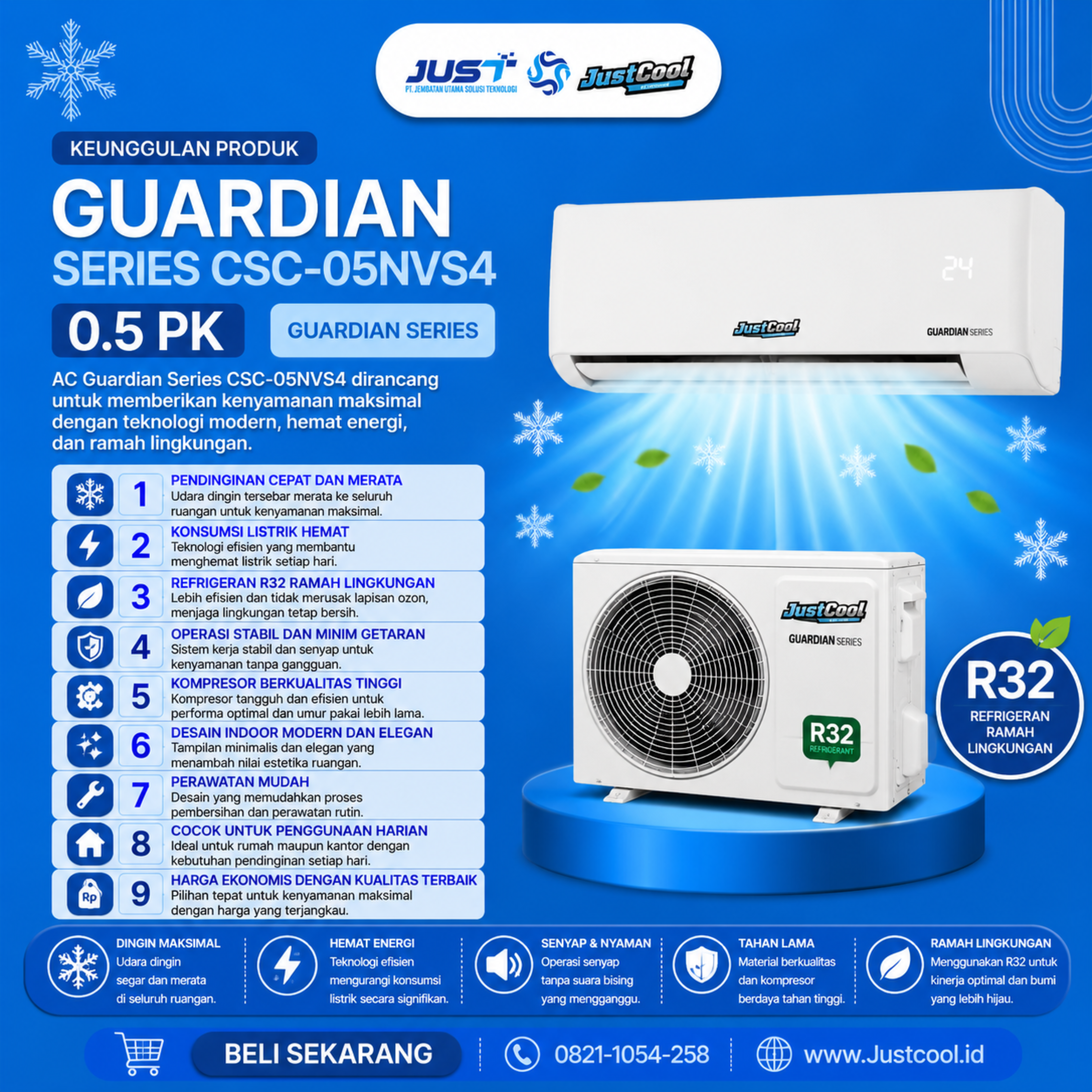 Changhong Guardian Series 0.5PK 2