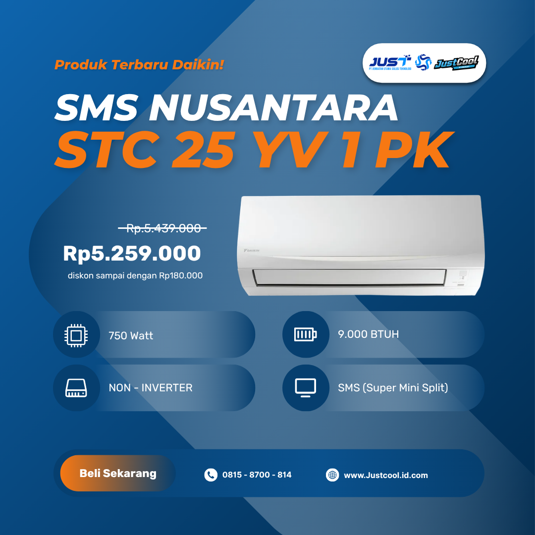 Daikin SMS Nusantara 1 pk