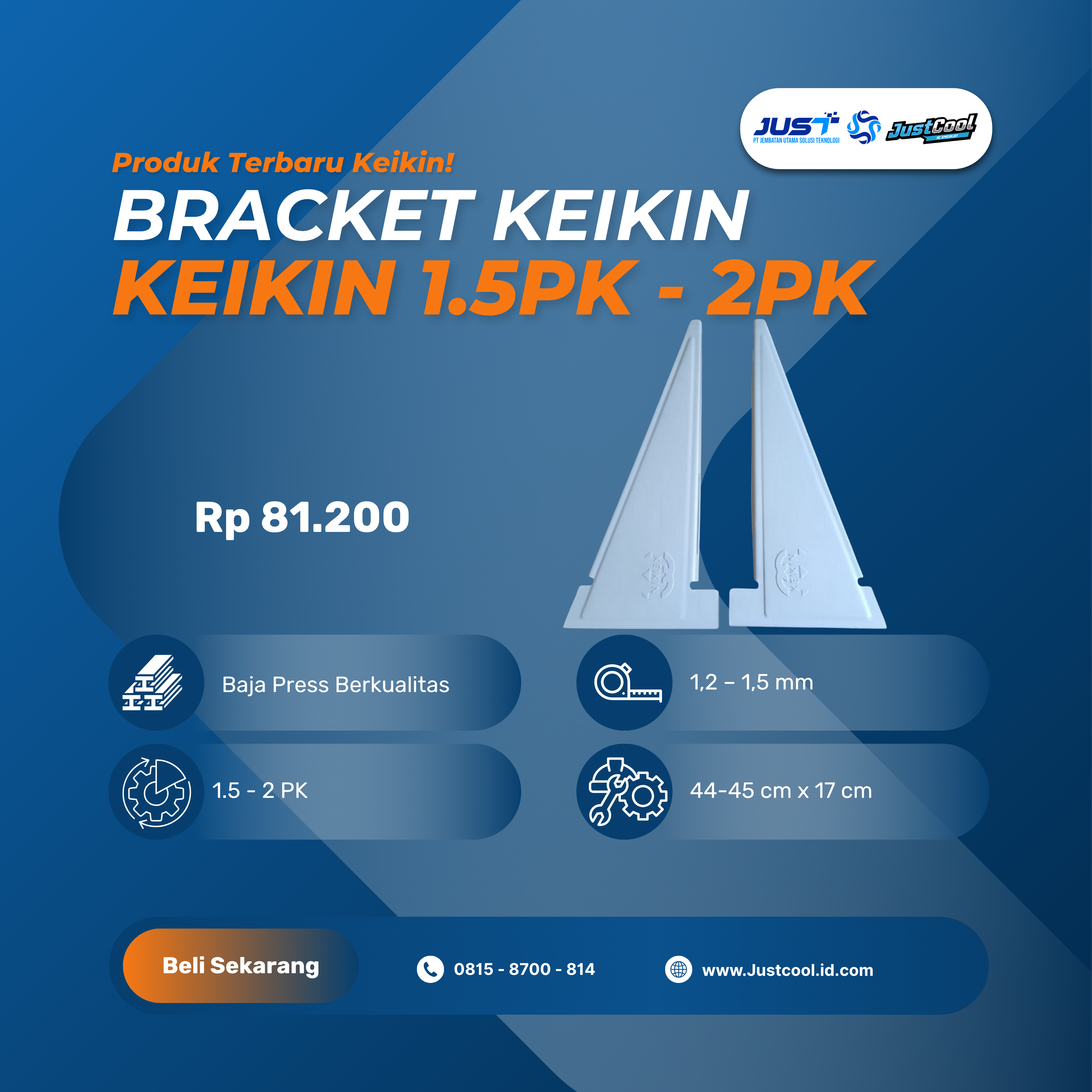 Bracket AC Outdoor Keikin 1.5 - 2PK