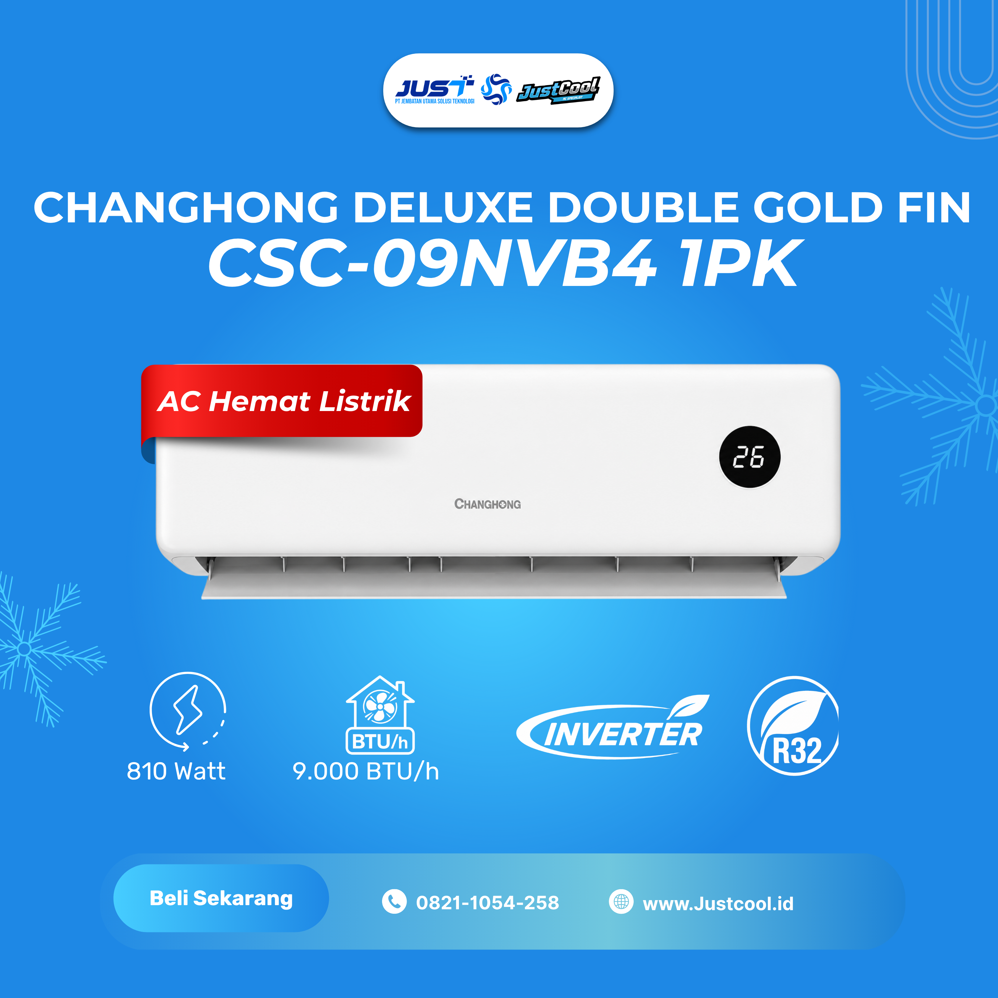 Changhong Deluxe Double Gold Fin 1 PK